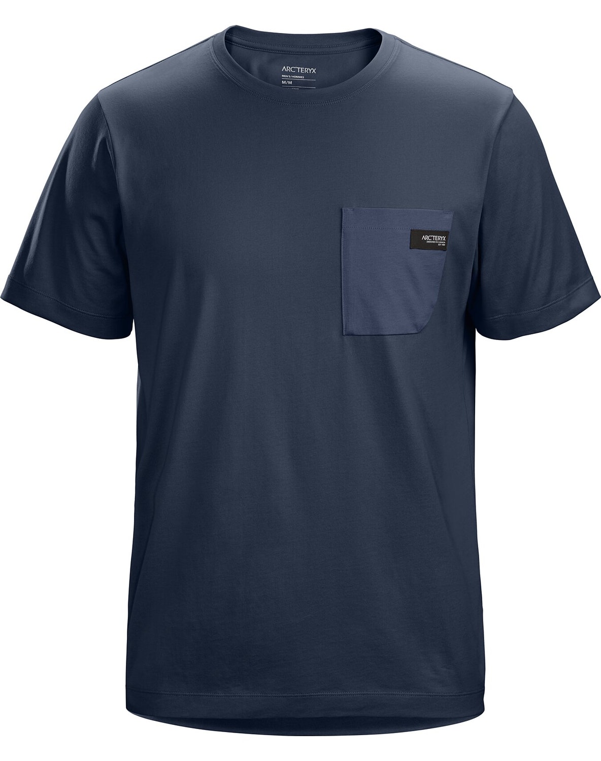 T-shirt Arc'teryx Cinder Pocket Uomo Blu - IT-159465197